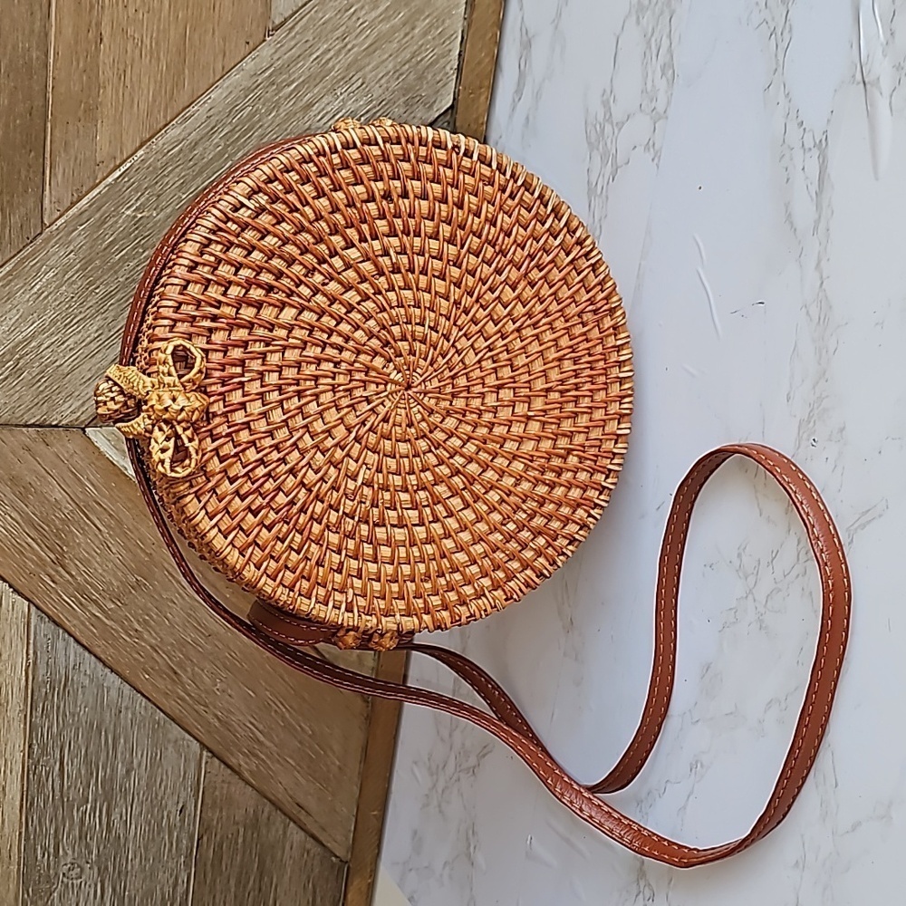 Boho Round Crossbody Bag
